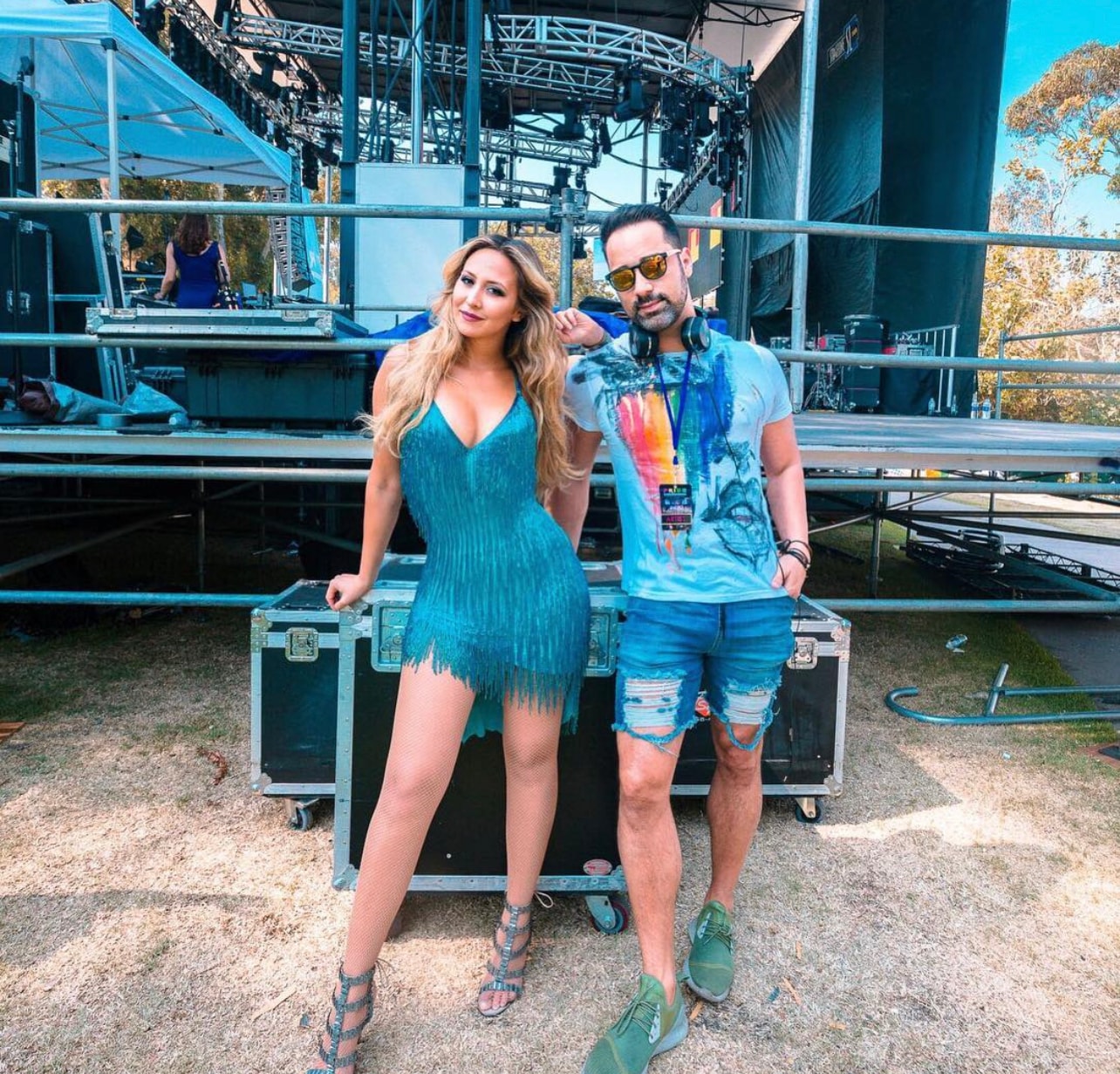 Hector Fonseca & Natascha Bessez on San Diego Pride Mainstage