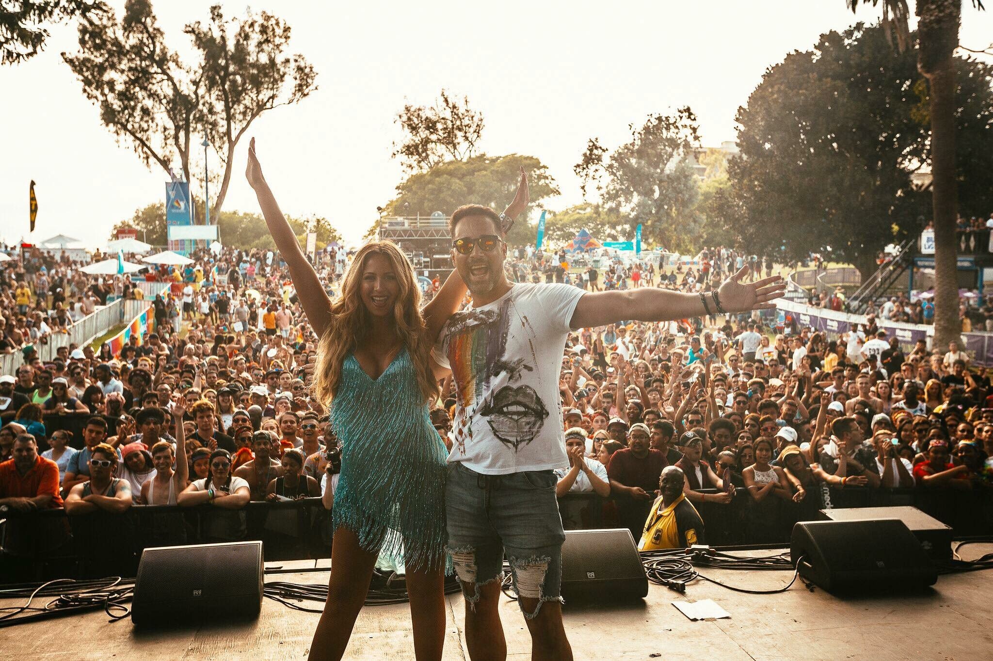 Hector Fonseca & Natascha Bessez — San Diego Pride Mainstage